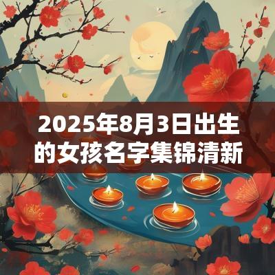 2025年8月3日出生的女孩名字集锦清新淡雅的女宝宝名字