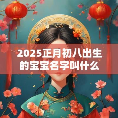2025正月初八出生的宝宝名字叫什么好听稀少的蛇宝宝名字