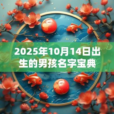 2025年10月14日出生的男孩名字宝典冷门高级的名字推荐