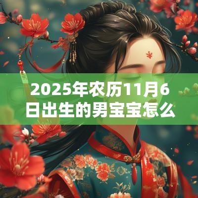 2025年农历11月6日出生的男宝宝怎么取名蛇年男孩好名推荐