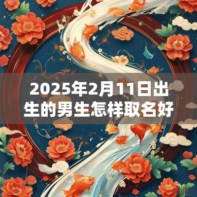 2025年2月11日出生的男生怎样取名好好听有内涵男名