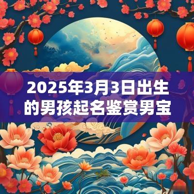 2025年3月3日出生的男孩起名鉴赏男宝宝帅气的名字推荐