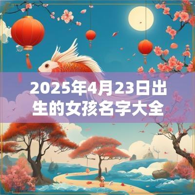 2025年4月23日出生的女孩名字大全简单响亮名字解析锦囊