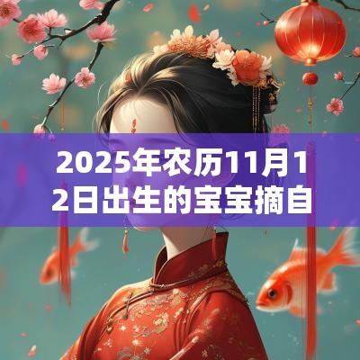 2025年农历11月12日出生的宝宝摘自诗经的名字名字宝典