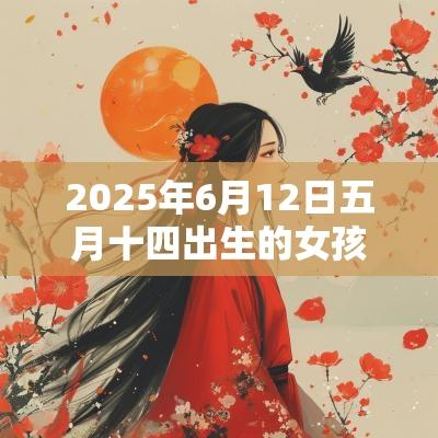 2025年6月12日五月十四出生的女孩五行属什么属火取名建议