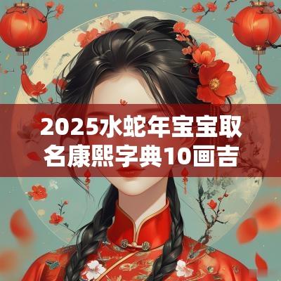 2025水蛇年宝宝取名康熙字典10画吉利字蛇年最新名字集锦