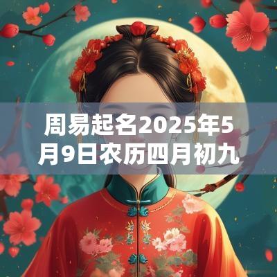 周易起名2025年5月9日农历四月初九出生的女孩缺金取名推荐