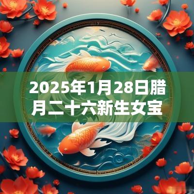 2025年1月28日腊月二十六新生女宝宝缺什么取名如何补木