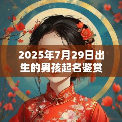 2025年7月29日出生的男孩起名鉴赏个性鲜明男孩名字集锦