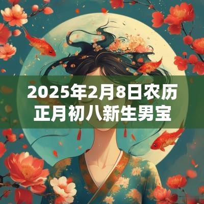 2025年2月8日农历正月初八新生男宝宝缺什么五行属水的名字
