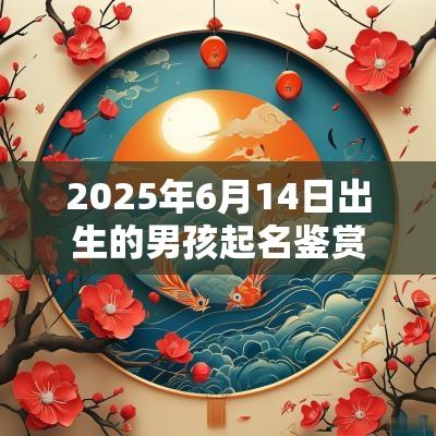 2025年6月14日出生的男孩起名鉴赏低调奢华名字推荐