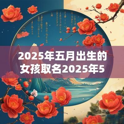 2025年五月出生的女孩取名2025年5月出生的蛇宝宝取名