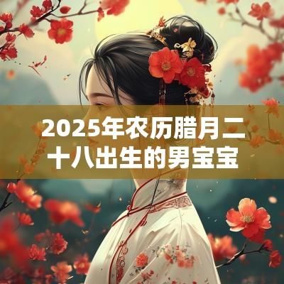 2025年农历腊月二十八出生的男宝宝五行查询缺金怎么取名好