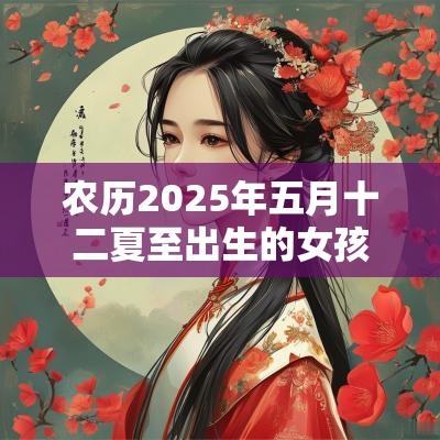 农历2025年五月十二夏至出生的女孩五行缺什么八字算命取名