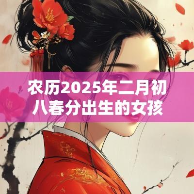 农历2025年二月初八春分出生的女孩命运好吗五行缺水女孩名字