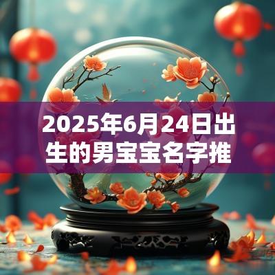 2025年6月24日出生的男宝宝名字推荐小众低调名字推荐
