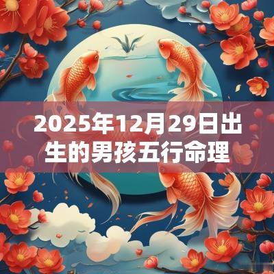 2025年12月29日出生的男孩五行命理解析缺木火取名推荐 2025年12月29日出生的男孩五行命理解析缺木火取名推荐