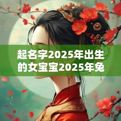 起名字2025年出生的女宝宝2025年兔女宝宝取名字最佳字