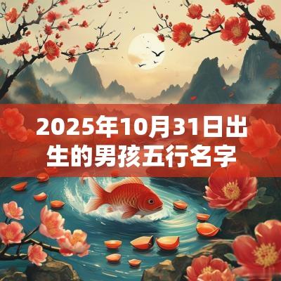 2025年10月31日出生的男孩五行名字缺木火最佳用字