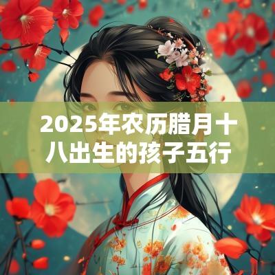 2025年农历腊月十八出生的孩子五行属什么如何取名促运
