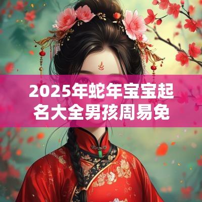 2025年蛇年宝宝起名大全男孩周易免费起名100分测名