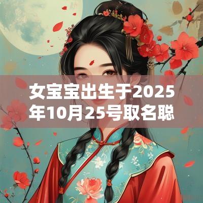 女宝宝出生于2025年10月25号取名聪明睿智美名推荐