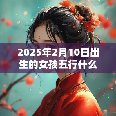 2025年2月10日出生的女孩五行什么命缺水火周易取名