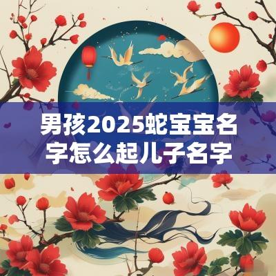 男孩2025蛇宝宝名字怎么起儿子名字大全2025蛇年生