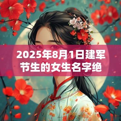 2025年8月1日建军节生的女生名字绝佳的蛇年女生起名