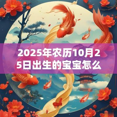 2025年农历10月25日出生的宝宝怎么取名宜用字推荐