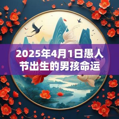 2025年4月1日愚人节出生的男孩命运免费起名平衡五行