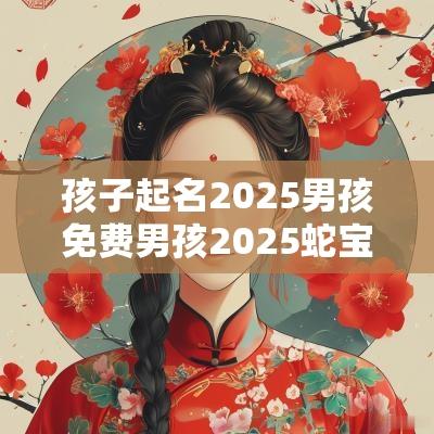 孩子起名2025男孩免费男孩2025蛇宝宝名字怎么起名