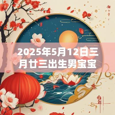 2025年5月12日三月廿三出生男宝宝名字五行生辰八字