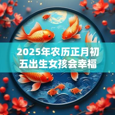 2025年农历正月初五出生女孩会幸福吗五行缺土取名吉祥