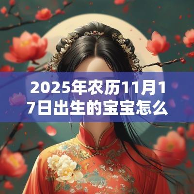 2025年农历11月17日出生的宝宝怎么取名好听的名字
