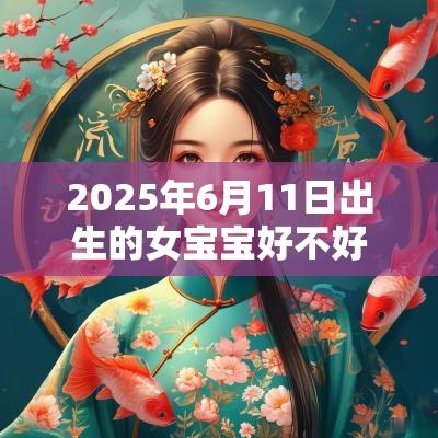 2025年6月11日出生的女宝宝好不好五行缺水八字取名