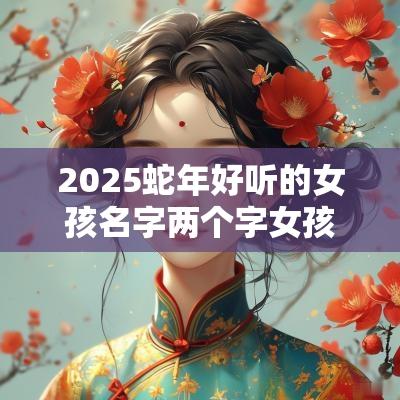 2025蛇年好听的女孩名字两个字女孩好听的名字又有内涵