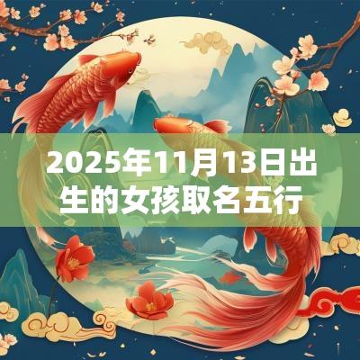 2025年11月13日出生的女孩取名五行缺火温婉的名字