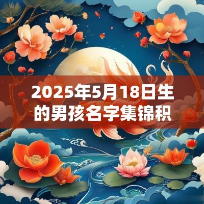 2025年5月18日生的男孩名字集锦积极向上的男生名字