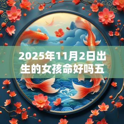 2025年11月2日出生的女孩命好吗五行缺水火吉利取名