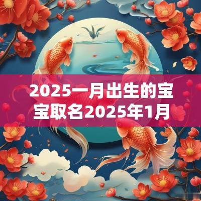 2025一月出生的宝宝取名2025年1月份适合的女孩名