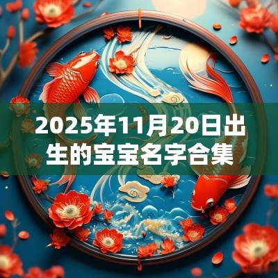 2025年11月20日出生的宝宝名字合集男女孩起名推荐