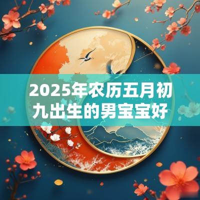 2025年农历五月初九出生的男宝宝好吗缺水免费取好名字