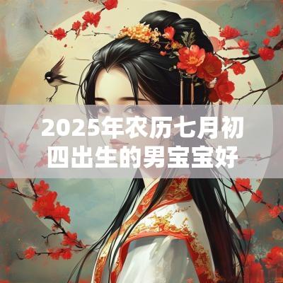 2025年农历七月初四出生的男宝宝好吗缺水免费取好名字