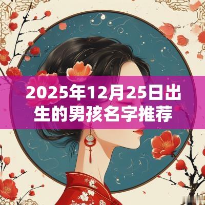 2025年12月25日出生的男孩名字推荐五行缺金的名字