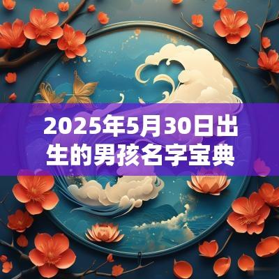 2025年5月30日出生的男孩名字宝典儒雅随和名字分享
