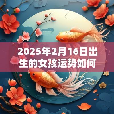 2025年2月16日出生的女孩运势如何缺金取名空谷幽兰