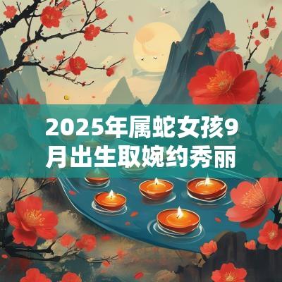 2025年属蛇女孩9月出生取婉约秀丽的名字起名注意事项