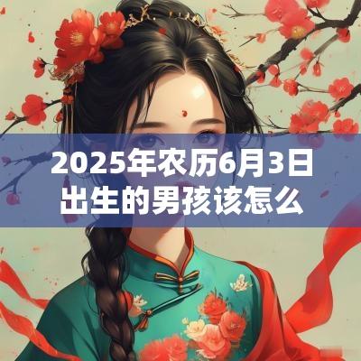 2025年农历6月3日出生的男孩该怎么取名精选名字合集
