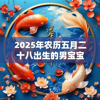 2025年农历五月二十八出生的男宝宝缺什么取名如何补金